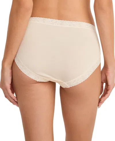 Jockey Women's High-cut Lace Trimmed Brief Underwear In Neutral