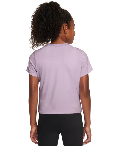 Nike Big Girls Sportswear Cropped Graphic T-shirt