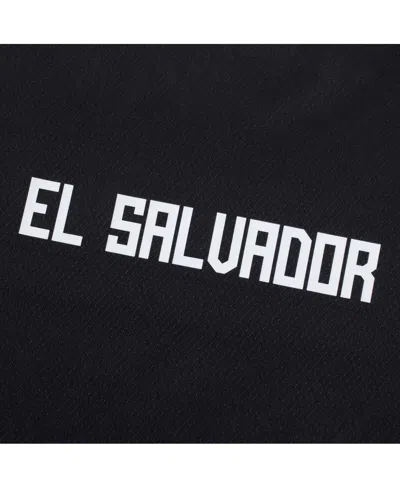 Umbro Men's Black El Salvador National Team Presentation Raglan Full-zip Jacket In Black