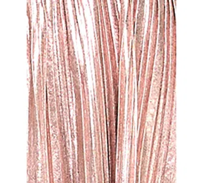 Seni & Cade Juniors' Metallic Pleated Fit & Flare Dress