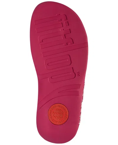 Fitflop Women's Surfa Multi-tone Webbing Toe-post Sandals