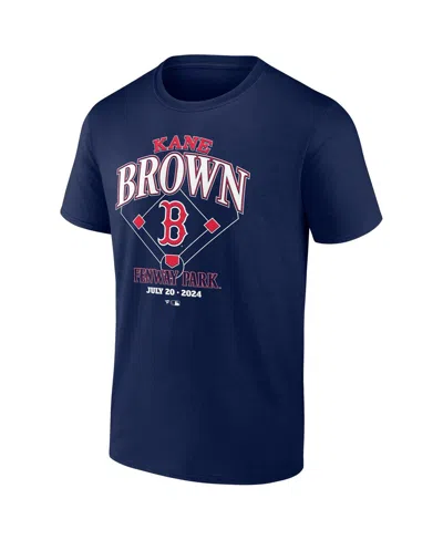 Fanatics Men's Navy Kane Brown X Boston Red Sox T-shirt