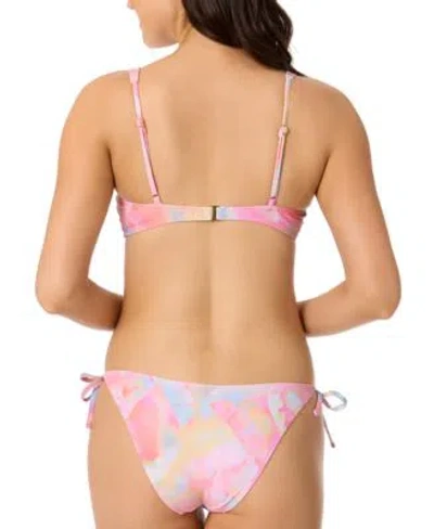 Salt + Cove Salt Cove Juniors Sunset Palms Bikini Bottoms Macys Salt Tie Front Bikini Top Exclusively At Macys