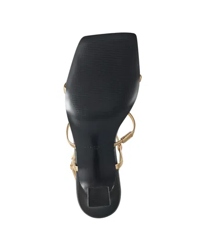 Marc Fisher Ltd Dennie Ankle Strap Sandal In Gold