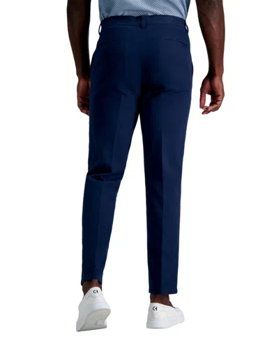 Kenneth Cole Reaction Men's Slim-fit Linen Pant In Blue