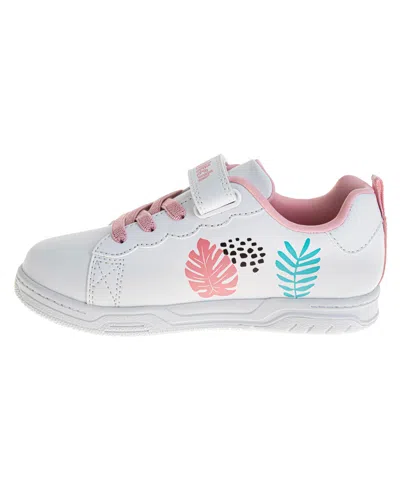 Disney Little Girls Stitch Ohana Hook And Loop Sneakers
