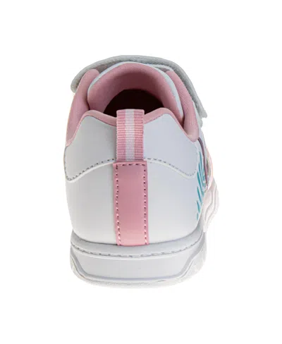 Disney Little Girls Stitch Ohana Hook And Loop Sneakers