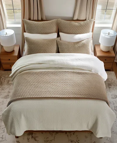 Levtex Velvet Stitch Reversible 3-pc. Quilt Set, Full/queen