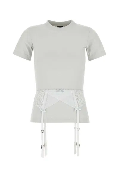 Balenciaga White Lingerie T-shirt