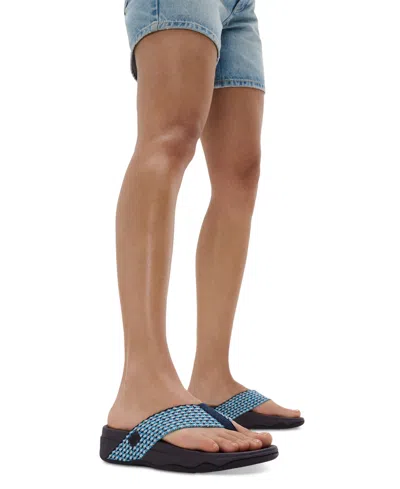 Fitflop Women's Surfa Multi-tone Webbing Toe-post Sandals
