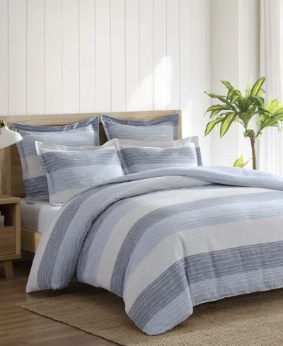 Levtex Sand Stripes Textured 3-pc. Comforter Set, Full/queen