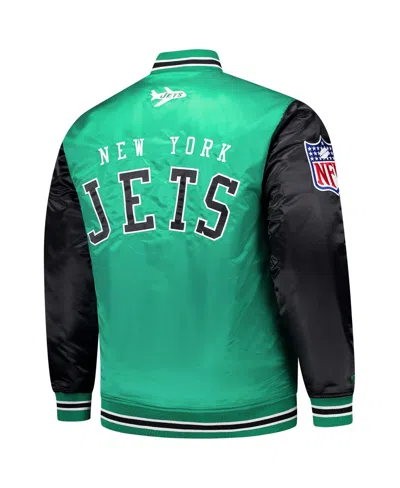 Mitchell & Ness Men's Kelly Green New York Jets Team Satin Jacket