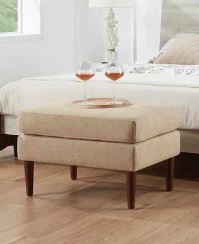 Convenience Concepts 20.25" Designs4comfort Marlow Mid Century Ottoman