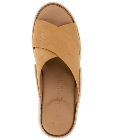 Gentle Souls Women's Porto Wedge Sandals