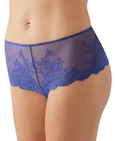 Wacoal Vivid Attraction Tanga In Blue