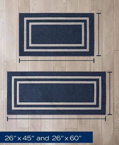 Nautica Double Line Border Tufted 2-pc. Runner Rug Set