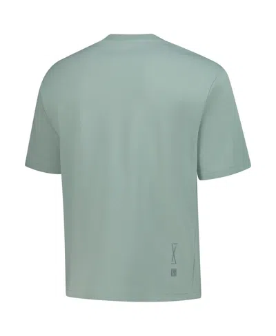 Levelwear Men's And Women's White Usmnt Luxe Signature Knit T-shirt In Green
