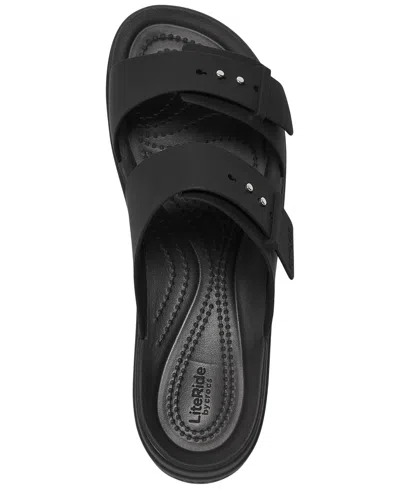 Crocs Women's Brooklyn Low Wedge Sandals From Finish Line