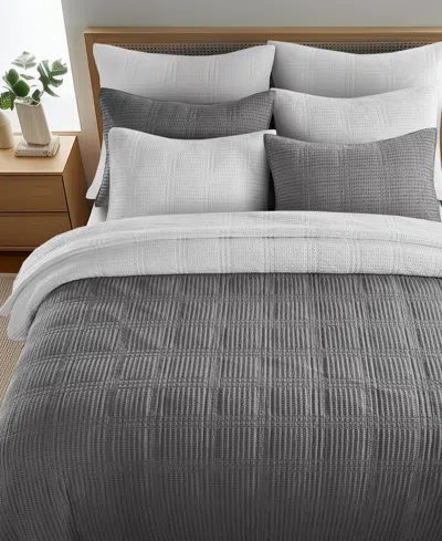 Levtex Cloud Waffle Textured 3-pc. Quilt Set, King/california King