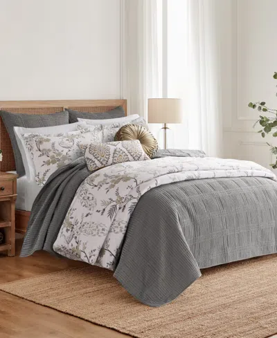Levtex Cloud Waffle Textured 3-pc. Quilt Set, King/california King