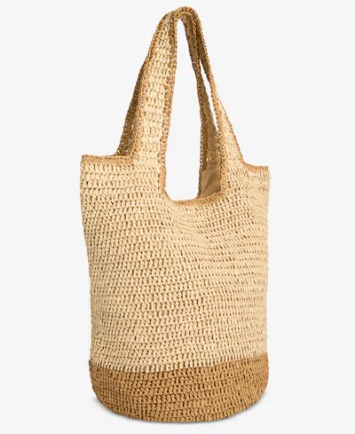 Style & Co Extra Large Soft Packable Tote, Exclusively At Macy's In Brown