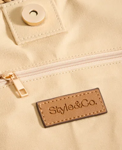 Style & Co Extra Large Soft Packable Tote, Exclusively At Macy's In Brown