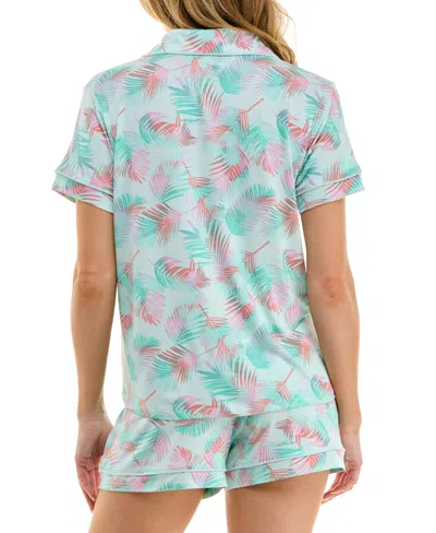 Roudelain Women's Yummy Notched-collar Pajama Set