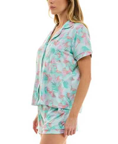 Roudelain Women's Yummy Notched-collar Pajama Set