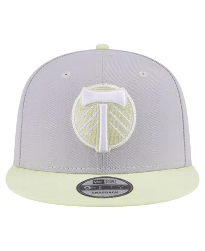 New Era Men's Gray Portland Timbers Color Pack Two-tone 9fifty Snapback Hat