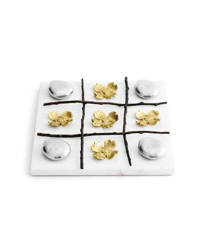 Michael Aram Dogwood Tic Tac Toe, 9" X 9"