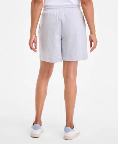Style & Co Petite Mid-rise Drawstring Shorts, Created For Macy's