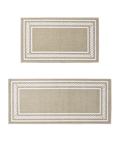 Nautica Rope Border Tufted 2-pc. Runner Rug Set