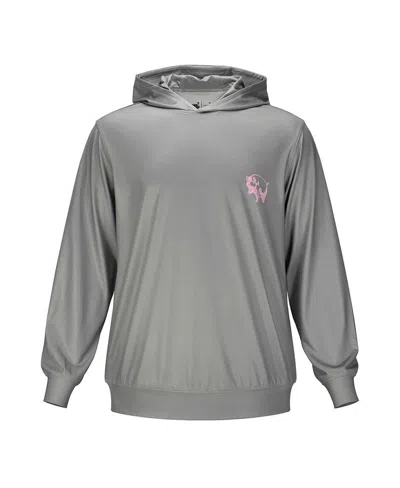 Section 119 Men's And Women's Gray Pink Floyd Pigs Pullover Hoodie