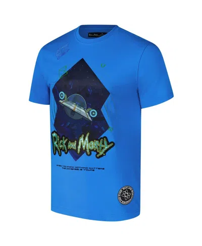 Freeze Max Men's Blue Rick And Morty Nothing Matters T-shirt In Blue
