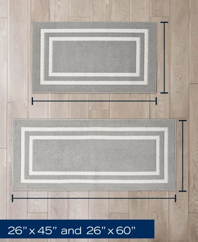 Nautica Double Line Border Tufted 2-pc. Runner Rug Set