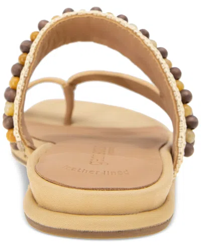 Gentle Souls Women's Lentini Beaded Flat Sandals