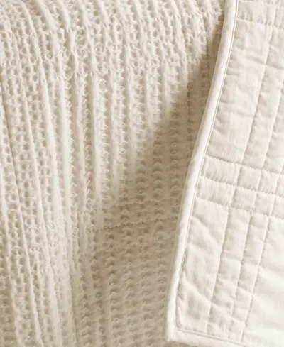 Levtex Cloud Waffle Textured 3-pc. Quilt Set, King/california King