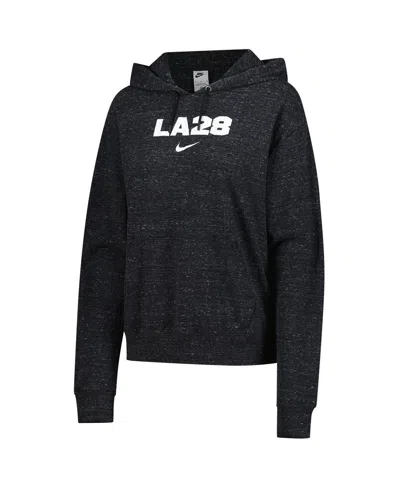 Nike Women's Black La28 Summer Olympics Gym Vintage Pullover Hoodie