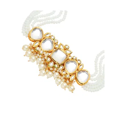 Sohi Mirror-stone Jewellery Set