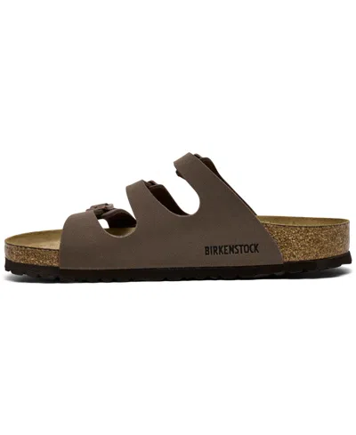 Birkenstock Women's Florida Birko-flor Nubuck Soft Footbed Sandals From Finish Line
