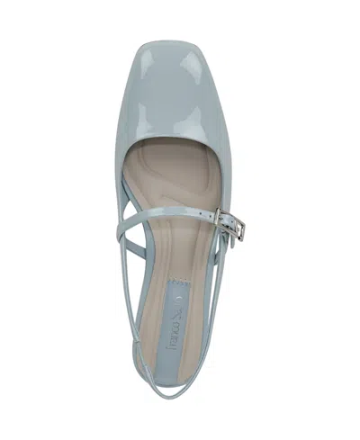 Franco Sarto Women's Destin Square Toe Mary Jane Slingback Flats