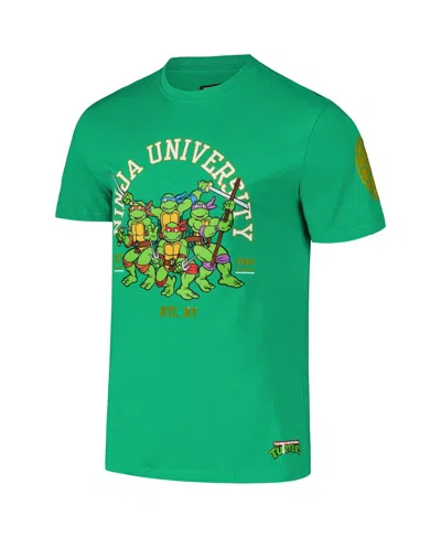 Freeze Max Men's Kelly Green Teenage Mutant Ninja Turtles Ninja University T-shirt