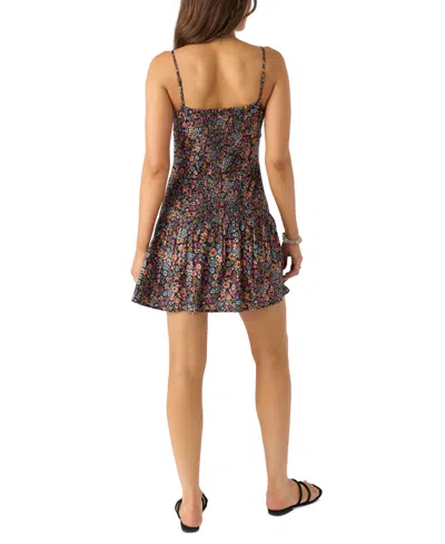 O'neill Serefina Floral Minidress In Gray