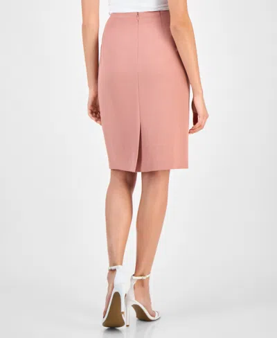 Kasper Women's Stretch-crepe Slim Pencil Skirt