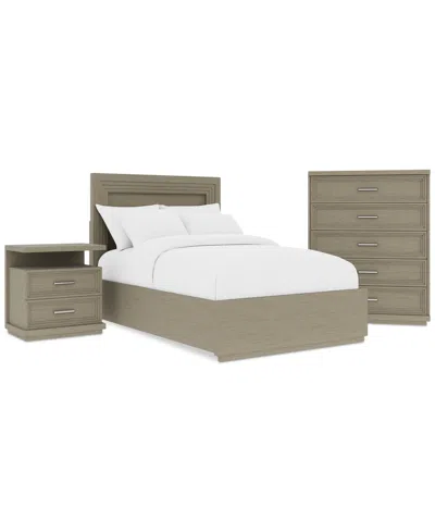 Macy's Cascade 3-pc. Bedroom Set (queen Storage Bed, Chest & Nightstand)