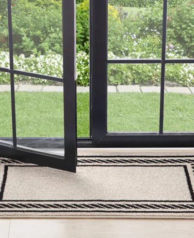 Nautica Collin Trellis Border Tufted 2-pc. Runner Rug Set