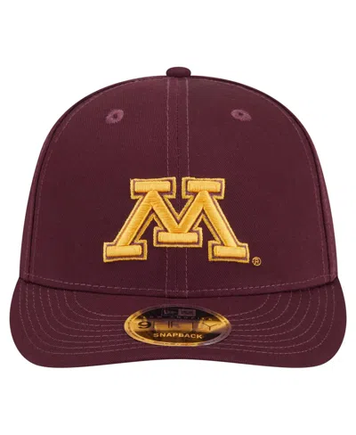 New Era Men's Maroon Minnesota Golden Gophers Low Profile 9fifty Snapback Hat