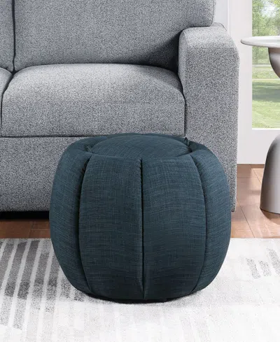 Convenience Concepts 20" Designs4comfort Daisy Storage Ottoman With Reversible Tray Lid