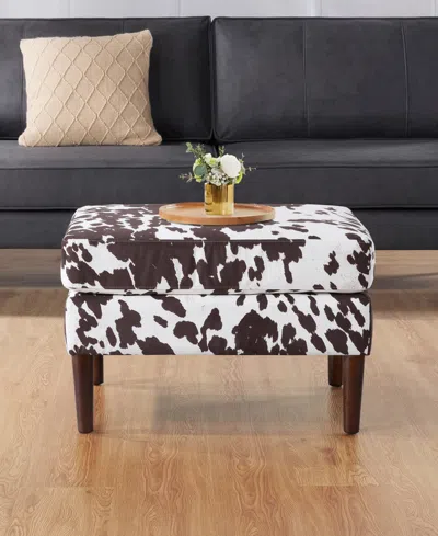 Convenience Concepts 20.25" Designs4comfort Marlow Mid Century Ottoman