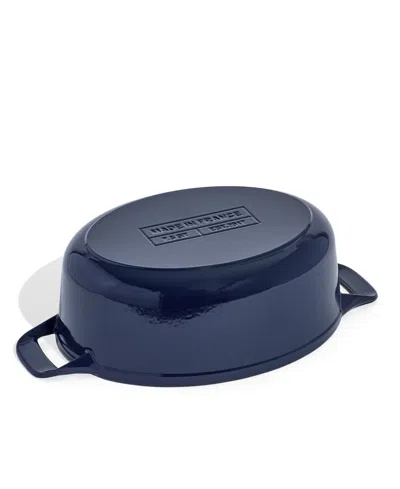 Made In Enameled Cast Iron 7.5-quarts Oval Dutch Oven With Lid
